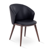 Athena Armchair in Black PPM FR