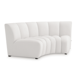 Cortona Corner Sofa Seat in Avalon White