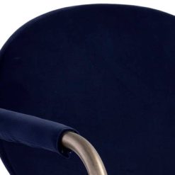 Rylan Dining Chair in Abbington Navy Details