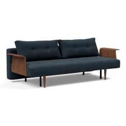 Recast Plus Sofa Bed with Arms in Nist Blue