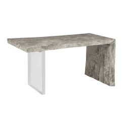 Austin Grey Desk With Acrylic