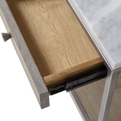 Fanizza Small Side Table Drawer Interior Details