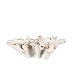 Teak Root Bleached Ø60" Round Coffee Table - Variation 02