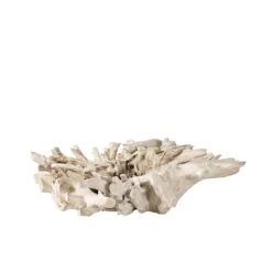 Teak Root Bleached W60" Square Coffee Table - Variation 02