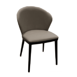 Achele Dining Chair in Grey