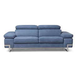 Elsie Sofa in Pacific Blue Front