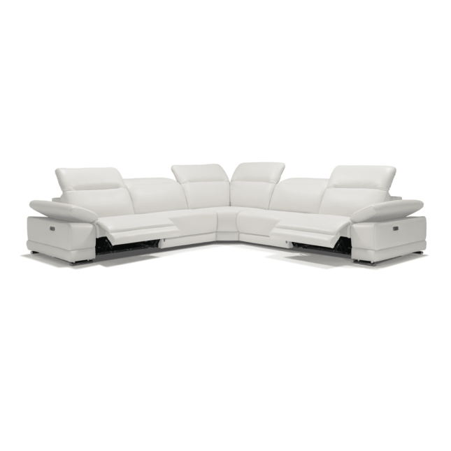 Escape Sectional in White Open