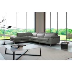Gracie Sectional in Grey Liveshot