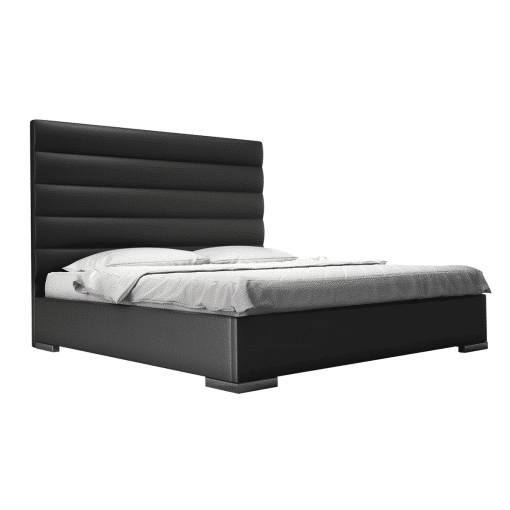 Prince Bed in Space Grey Eco Leather