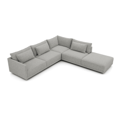 Basel Modular Sofa Set Left Facing Top View