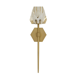Basilia Wall Sconce in Antique Brass