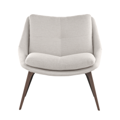 Columbus Lounge Chair in Fabric Front