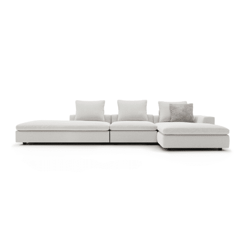 Lucerne Modular Sofa Set Right Chaise Front
