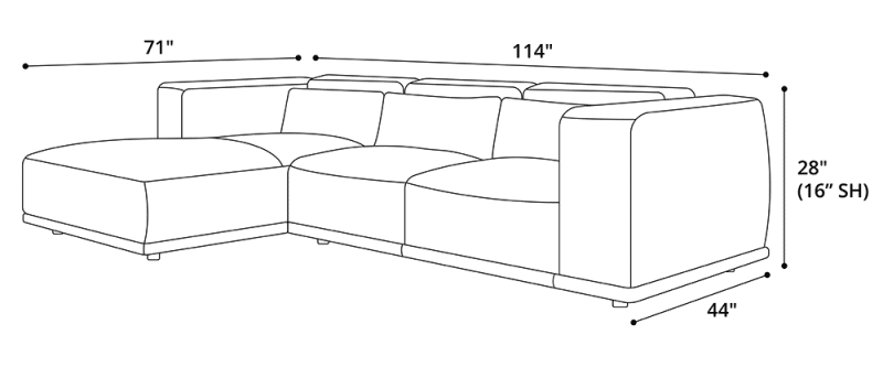 Thomas Sectional Dimensions