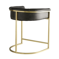 Carillo Counter Stool in Brindle Leather Back