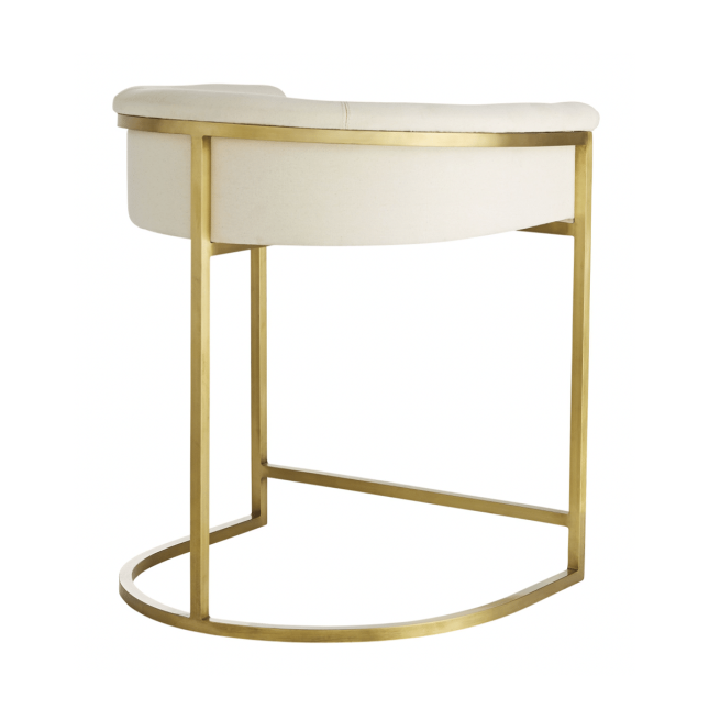 Carillo Counter Stool in Muslin Back