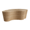 Harvey Coffee Table in Natural Abaca