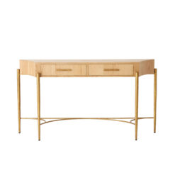 Meridian Console Table In Natural Finish