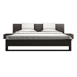 Monroe Bed in Wenge Front