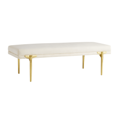 Orchid Bench in Muslin