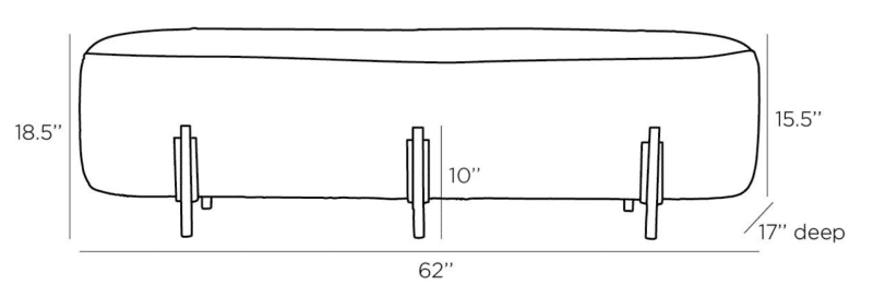 Rochelle Bench Dimensions