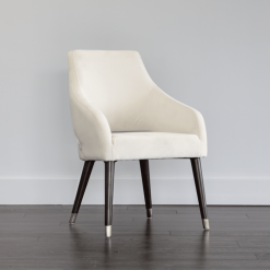 Adelaide Dining Armchair in Calico Cream Liveshot