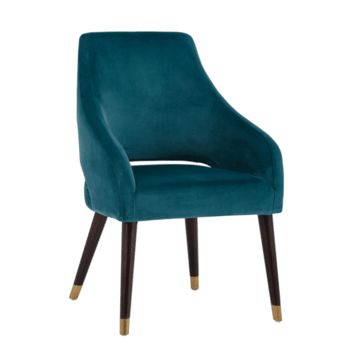Adelaide Dining Armchair in Timeless Teal