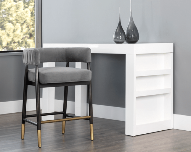 Callem Counter Stool in Antonio Charcoal Liveshot