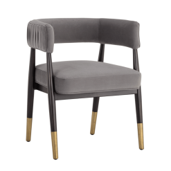 Callem Dining Chair in Antonio Charcoal