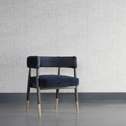 Callem Dining Chair in Danny Navy Liveshot