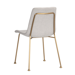 Hathaway Dining Chair in Belfast Oatmeal Back