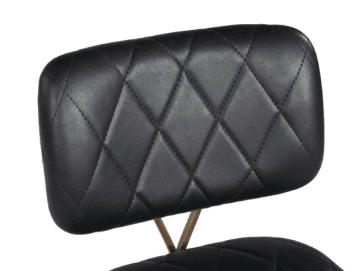 Virtu Dining Chair in Bravo Black Details