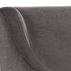 Zane Wheeled Lounge Chair in Piccolo Pebble UPH Details