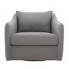 Monterey Swivel Chair Dark Grey Front