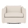 Monterey Swivel Chair Light Grey Front
