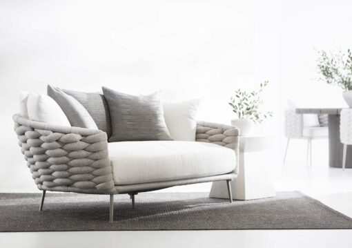 Wailea Daybed in Nordic Grey Liveshot