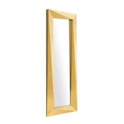 gold rect mirror