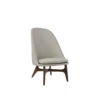 Avanos Lounge Chair with Wood Base
