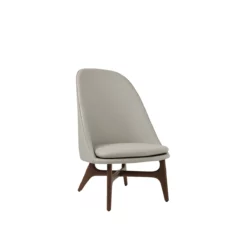 Avanos Lounge Chair with Wood Base