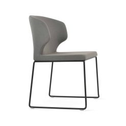 AMED STACKABLE WIRE SEAT CAMIRA ERA FABRIC GREY