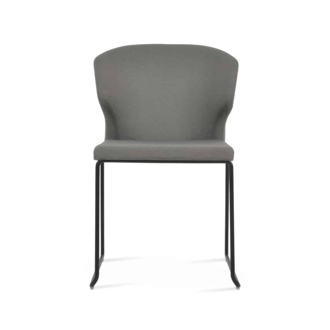 AMED STACKABLE WIRE SEAT CAMIRA ERA FABRIC GREY