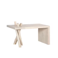 Branch Waterfall Desk Bleached