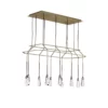 10 Carat LED Rectangular Chandelier