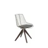 Tiger Pyramid Swivel Dining Chair