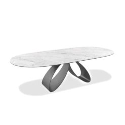 modale v RIBBON Dining Table White Dining tables