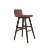 Dallas PR Wood Bar Stool