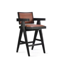 Pierre J Full UPH Bar and Counter Stool