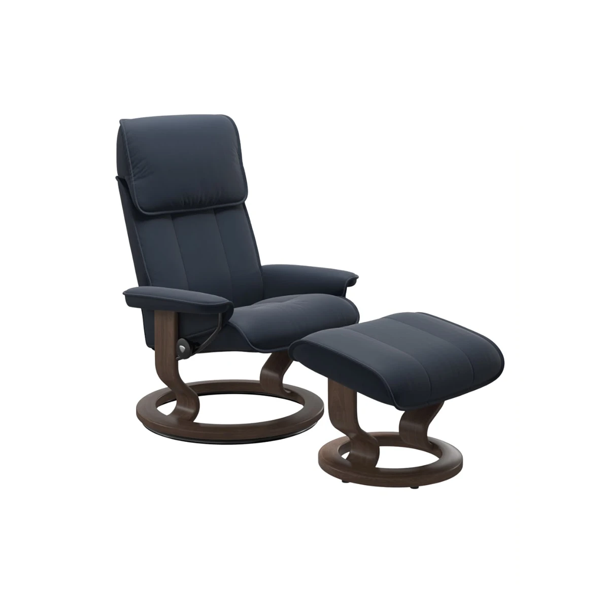 Stressless Recliner Admiral Classic Chair With Footstool