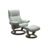 Stressless Recliner Mayfair Classic Chair With Footstool - Image 4