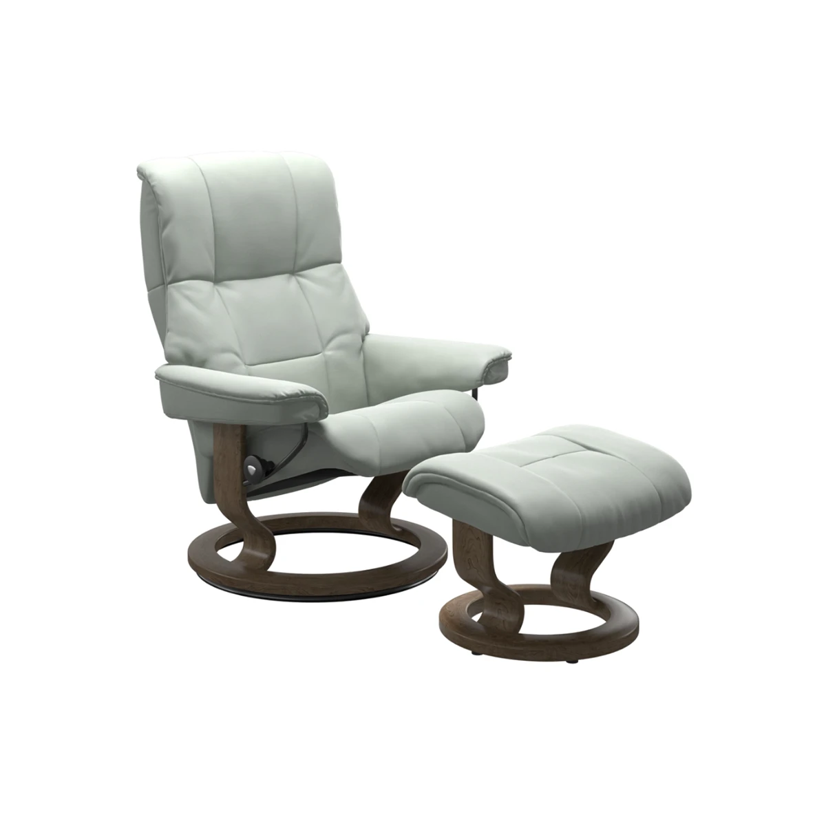 Stressless Recliner Mayfair Classic Chair With Footstool - Image 4
